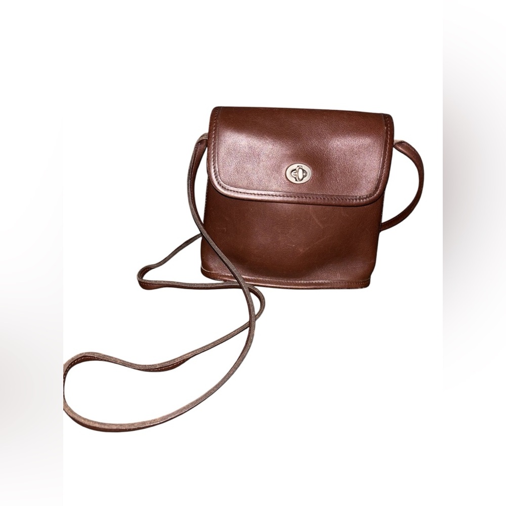 Vintage 90s  Coach Tango Flap Bag #9049
